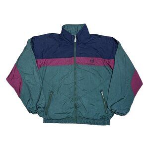 SERGIO TACCHINI Vintage 90s Retro Windbreaker Jacket Mens Medium